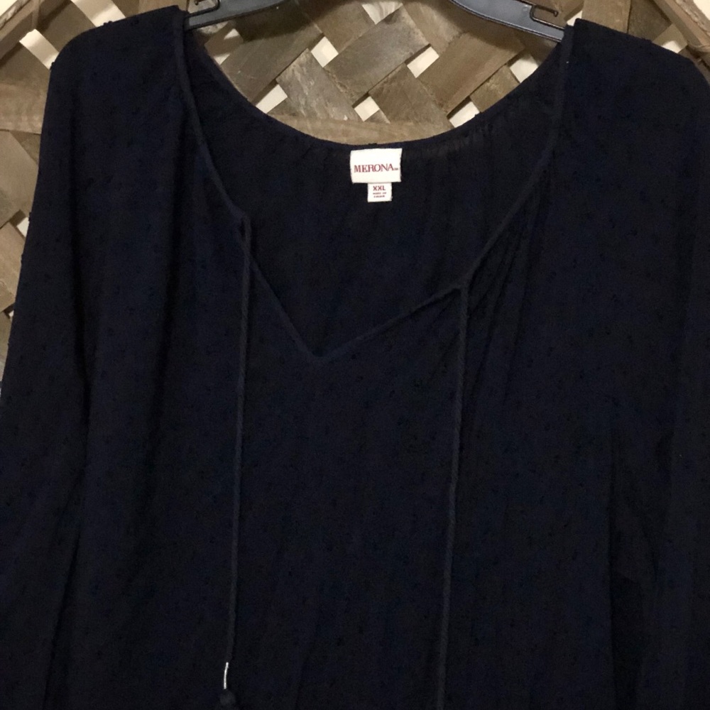 Navy tunic - Picture 2 of 2